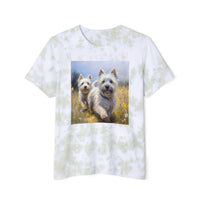 Cairn Terriers - Unisex  Fashion Tie-Dyed T-Shirt