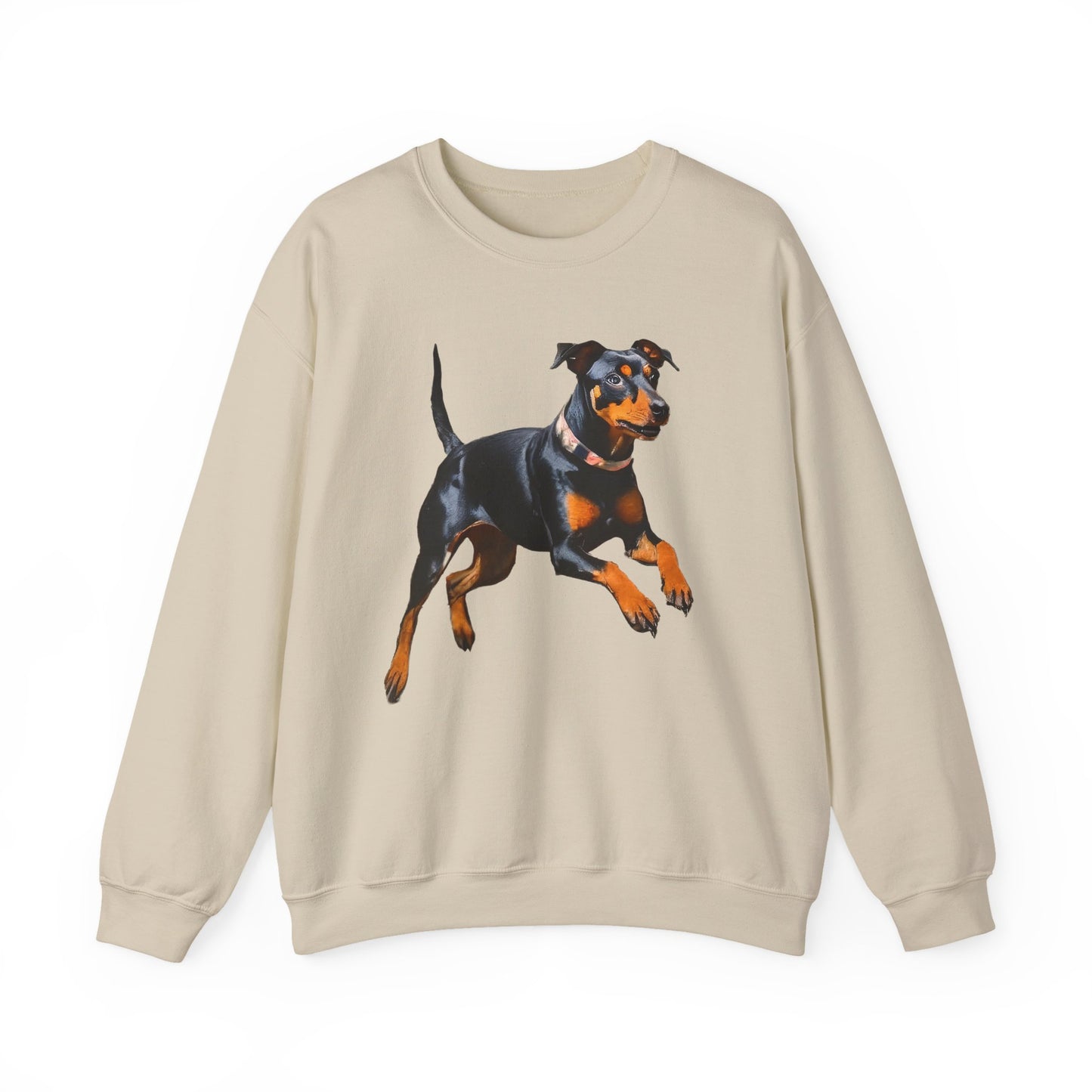 Manchester Terrier Unisex 50/50 Crewneck Sweatshirt