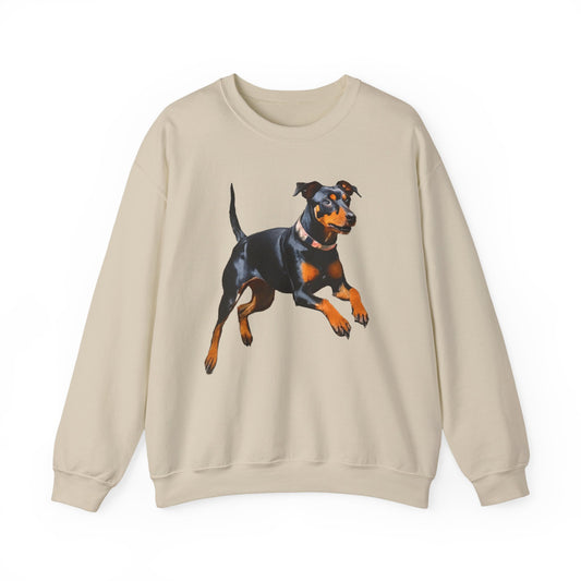 Manchester Terrier Unisex 50/50 Crewneck Sweatshirt