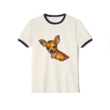 Chihuahua 'Belle' Classic Cotton Ringer T-Shirt