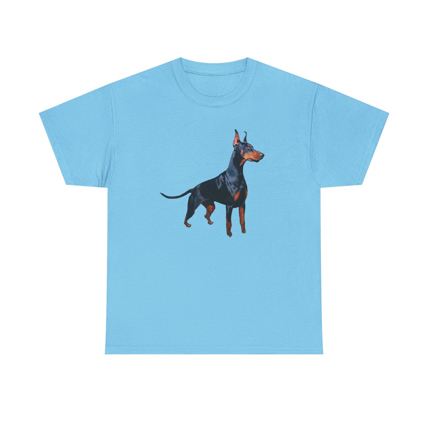 Doberman Pinscher #1 - Unisex Heavy Cotton Tee