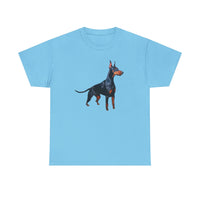 Doberman Pinscher #1 - Unisex Heavy Cotton Tee
