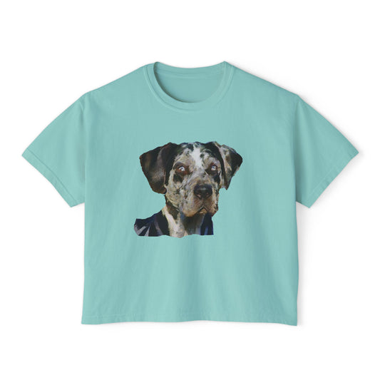 American Leopard Hound Women's Oversized Boxy Tee