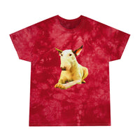 English Bull Terrier Unisex Tie-Dye Cotton Tee, Crystal