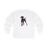 Hungarian Vizsla Unisex Cotton Long Sleeve Tee