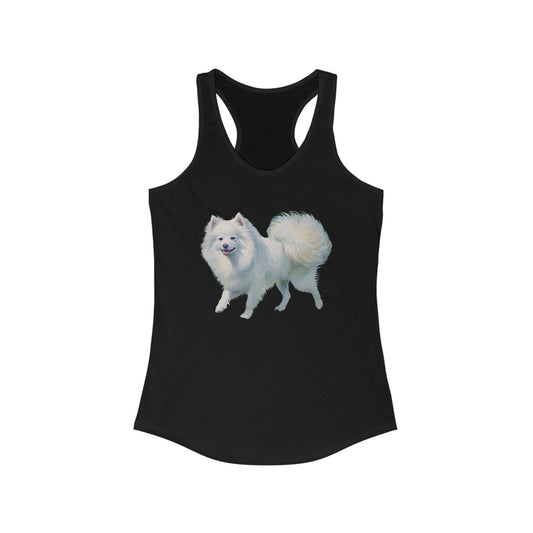 Japanese Spitz Women's Classic Racerback Tank