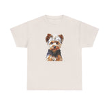 Yorkshire Terrier - Yorkie 'Lupis' Unisex Heavy Cotton Tee