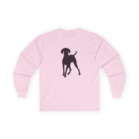 Hungarian Vizsla Unisex Cotton Long Sleeve Tee