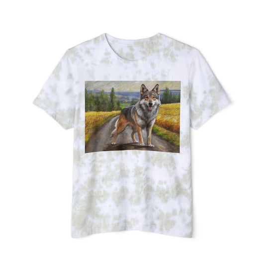 Czechoslovakian Vlciak Wolfdog Classic Tie-Dyed T-Shirt