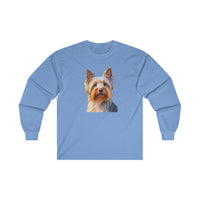 Silky Terrier Unisex Classic Cotton Long Sleeve Tee