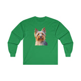 Silky Terrier Unisex Classic Cotton Long Sleeve Tee