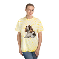 French Spaniel Classic Tie-Dye Tee, Cyclone