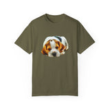 English Foxhound Unisex Relaxed Fit Garment-Dyed T-shirt