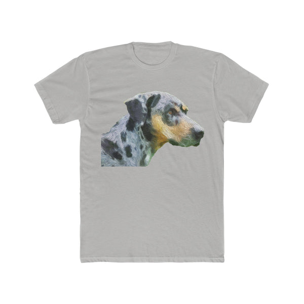 Catahoula 'Clancy'  --  Men's Fitted Cotton Crew Tee