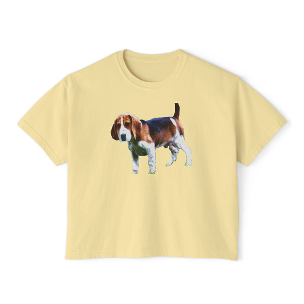 American Foxhound Women's Oversized Boxy Tee
