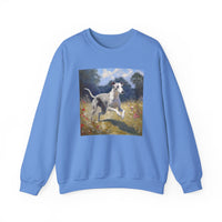 Whippet  --  Unisex 50/50 Crewneck Sweatshirt