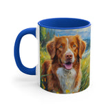 Nova Scotia Duck Tolling Retriever 'Dixie' 11oz Ceramic Accent Mug