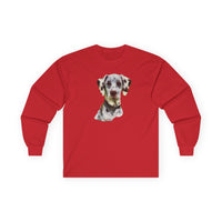 Dalmatian Unisex Cotton Long Sleeve Tee