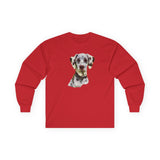 Dalmatian Unisex Cotton Long Sleeve Tee