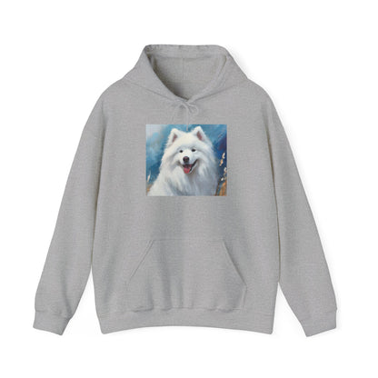 Samoyed Unisex 50/50 Hooded Sweatshirt