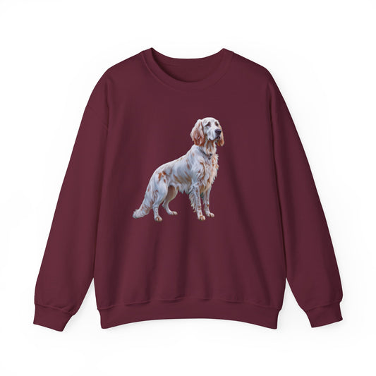 English Setter #2 - Unisex 50/50 Crewneck Sweatshirt