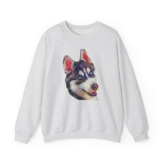 Siberian Husky 'Iditarod' Unisex Sweatshirt