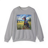 Doberman Pinscher Unisex 50/50 Crewneck Sweatshirt