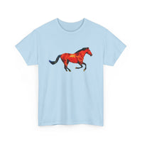 Horse 'Old Red' Unisex Heavy Cotton Tee