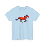 Horse 'Old Red' Unisex Heavy Cotton Tee