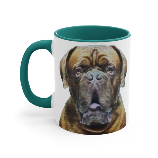 Dogue de Bordeaux Ceramic Accent Coffee Mug, 11oz