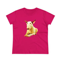 English Bull Terrier 'Sacha' Women's Midweight Cotton Tee