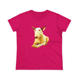 English Bull Terrier 'Sacha' Women's Midweight Cotton Tee