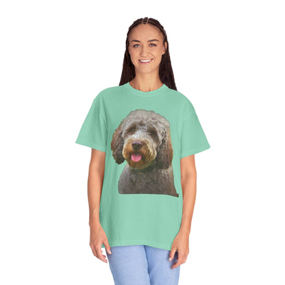 Lagotto Romagnolo 'Italian Truffle Dog' Unisex Garment-Dyed T-shirt