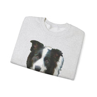 Border Collie 'Archie' Unisex 50/50 Crewneck Sweatshirt