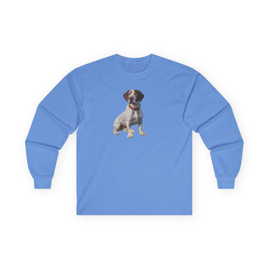 Braque du Bourbonnais Unisex Classic Cotton Long Sleeve Tee
