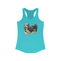 Lowchen Women's Classic Racerback Tank