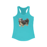 Lowchen Women's Classic Racerback Tank