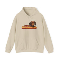 Dachshund 'Weiner Dog'  --  Unisex 50/50 Hooded Sweatshirt