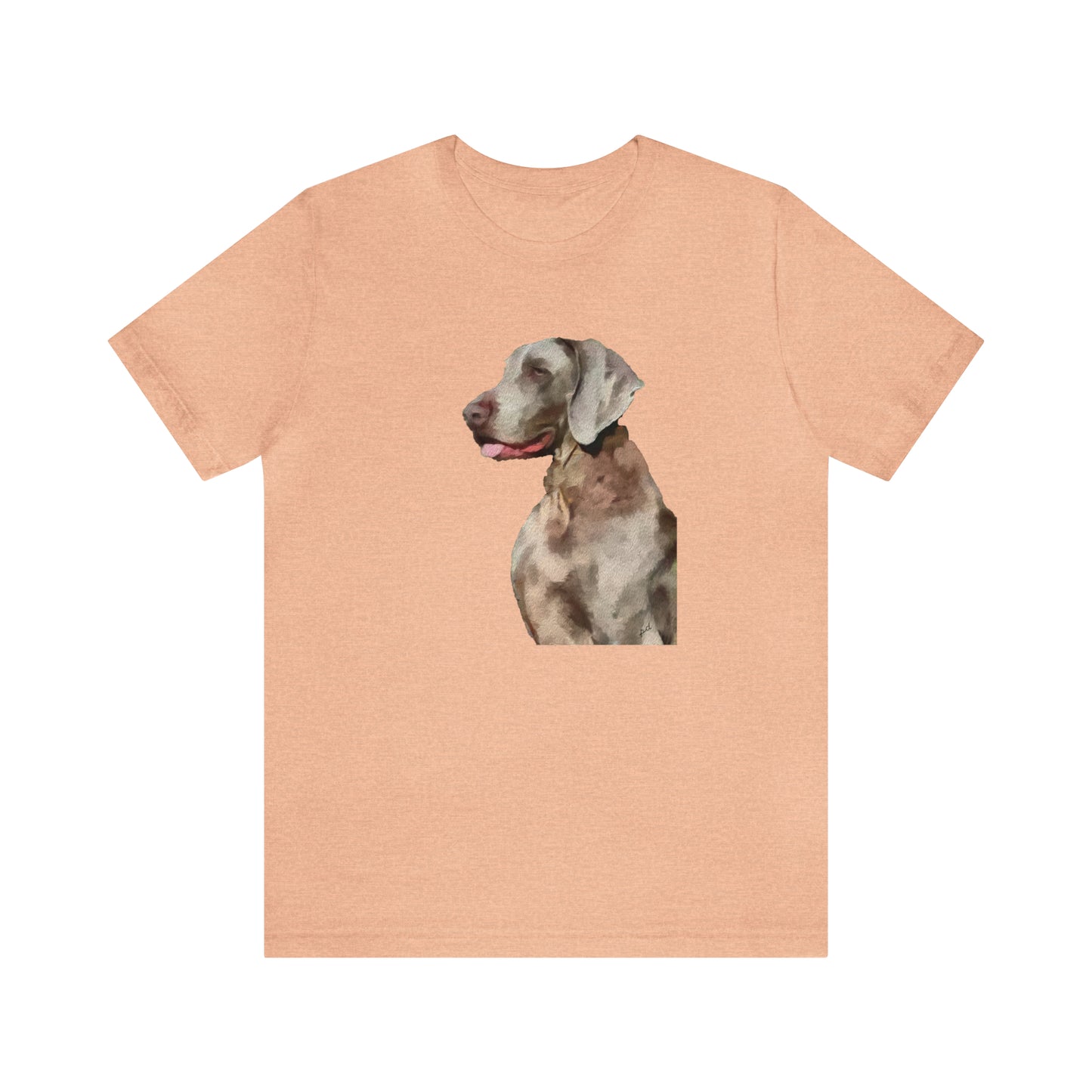 Weimaraner 'Rocky' -  Classic Jersey Short Sleeve Tee