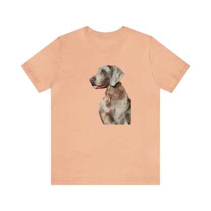 Weimaraner 'Rocky' -  Classic Jersey Short Sleeve Tee