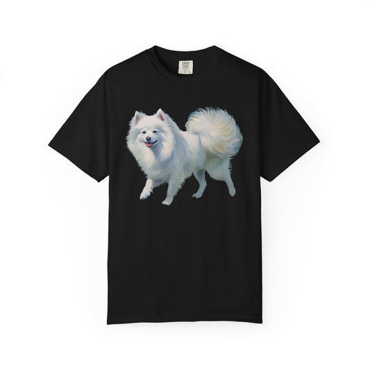 Japanese Spitz - Unisex Relaxed Garment-Dyed T-shirt