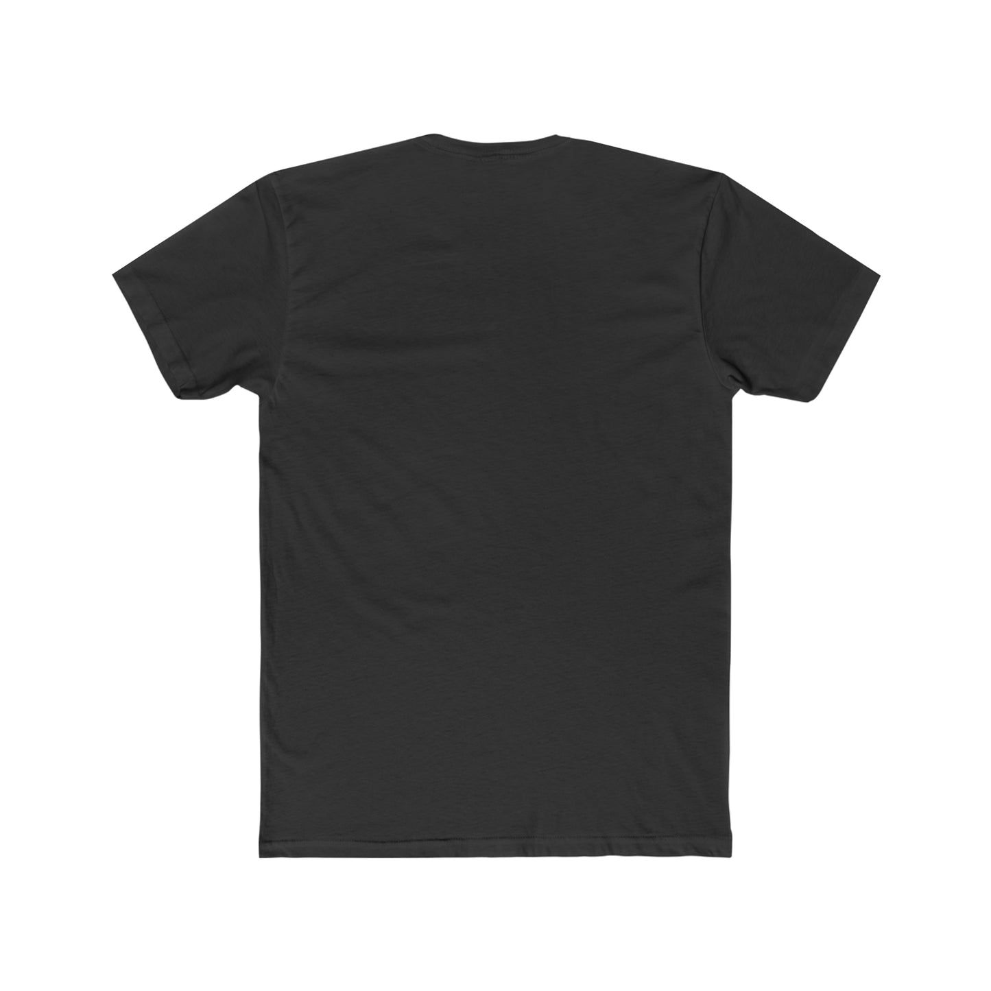 Akita Men's Fitted Cotton Crew Tee - Artistic Elegance for Everyday Wear
