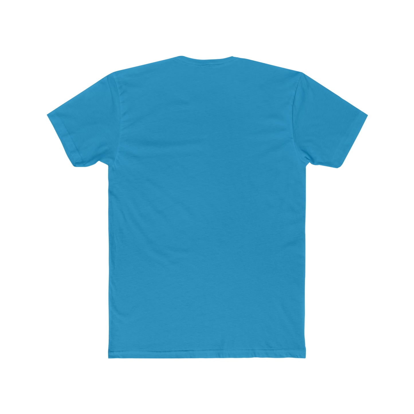 Akita Men's Fitted Cotton Crew Tee - Artistic Elegance for Everyday Wear
