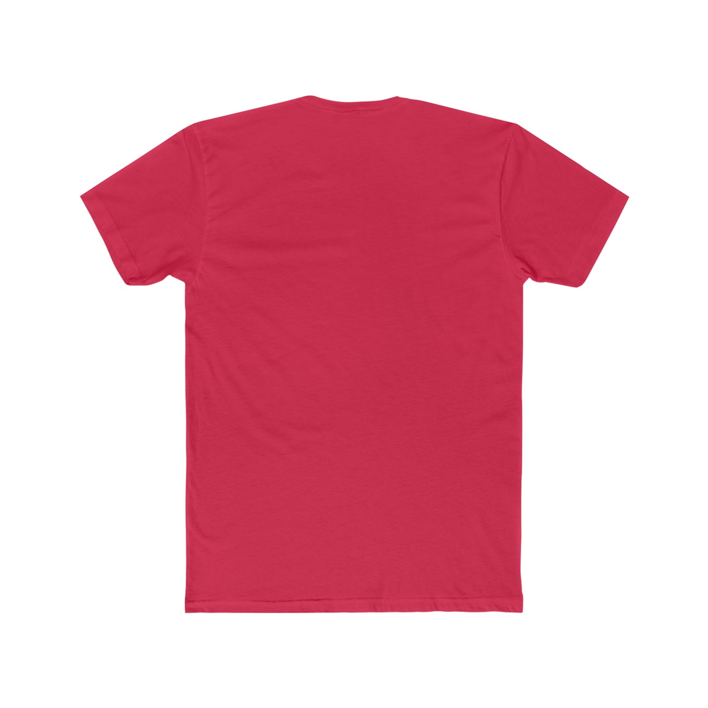 Akita Men's Fitted Cotton Crew Tee - Artistic Elegance for Everyday Wear