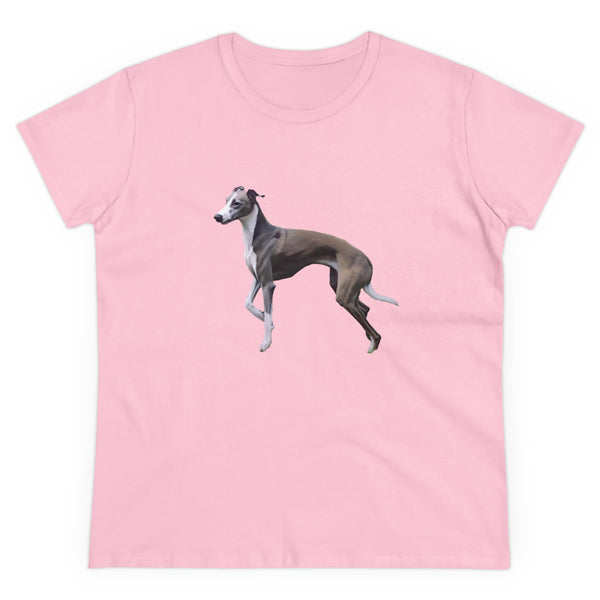 Greyhound - Women's Midweight Cotton Tee