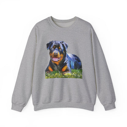 Rottweiler 'Lina' Unisex 50/50  Crewneck Sweatshirt
