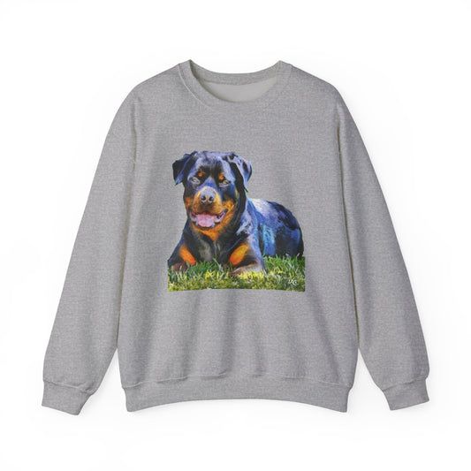 Rottweiler 'Lina' Unisex 50/50  Crewneck Sweatshirt