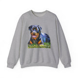 Rottweiler 'Lina' Unisex 50/50  Crewneck Sweatshirt