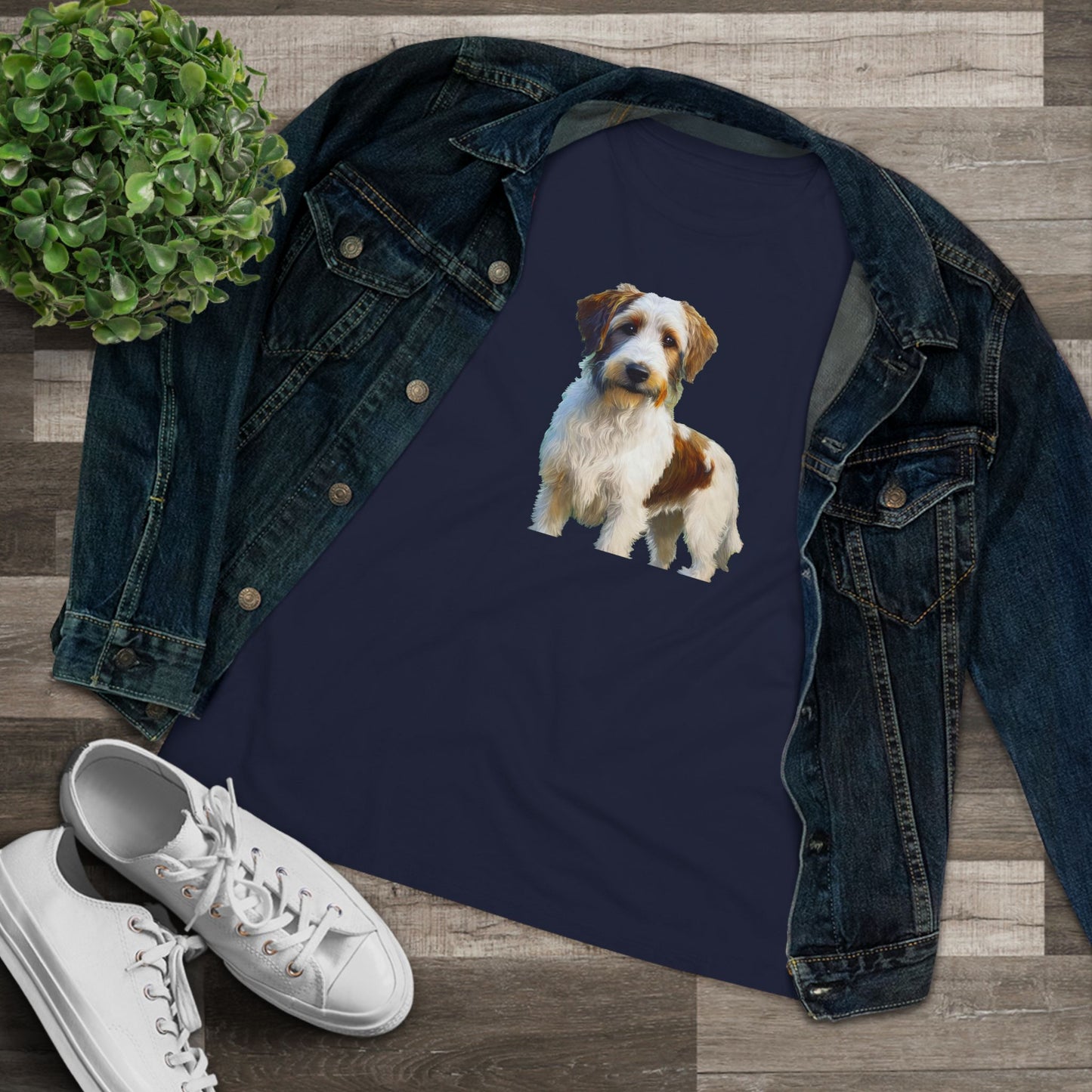 Kromfohrländer Women's Relaxed Fit Cotton Tee