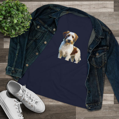 Kromfohrländer Women's Relaxed Fit Cotton Tee